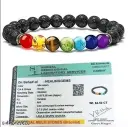 7th Chakra Heart hilling Bracelet 