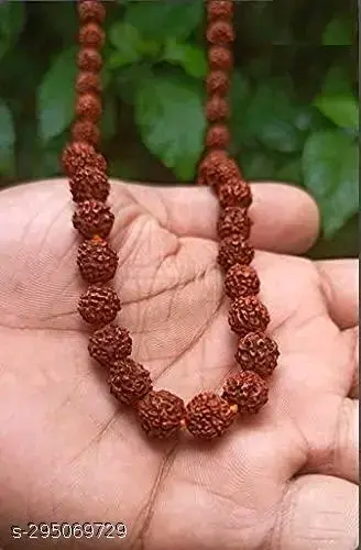 5 mukhi Rudraksh japa Mala 108+1 beads 