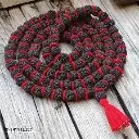 5 mukhi black Rudraksh Mala 108 beads 